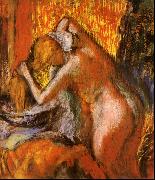 Edgar Degas Apres le Bain oil painting picture wholesale